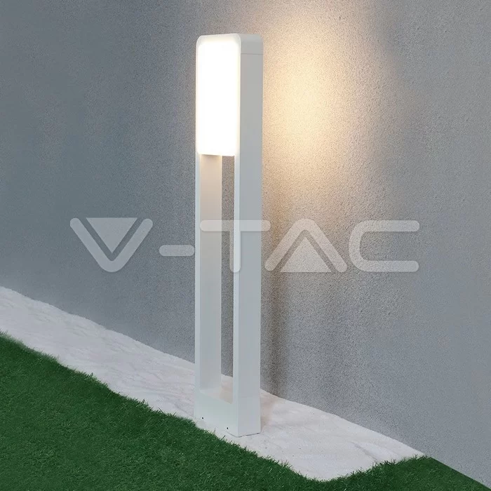 Lampa LED verticala 10W chip Samsung corp alb IP65 alb cald