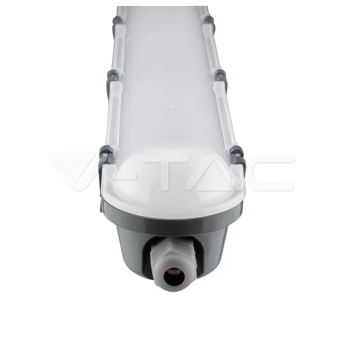 Lampa LED impermeabil Seria M 1500mm 48W alb rece mat 120LM/W