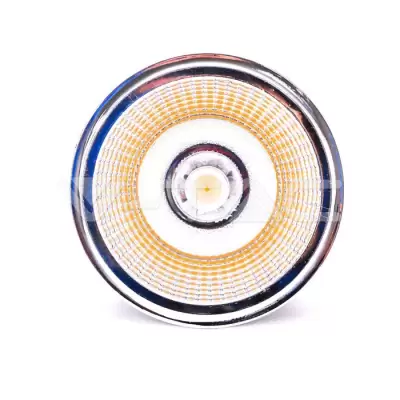 Bec spot LED AR111 20W unghi reglabil 40°/ 20° argintiu Alb cald