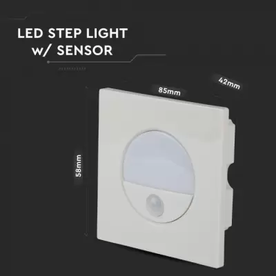 Spot LED 3W pentru treapta cu senzor alb natural