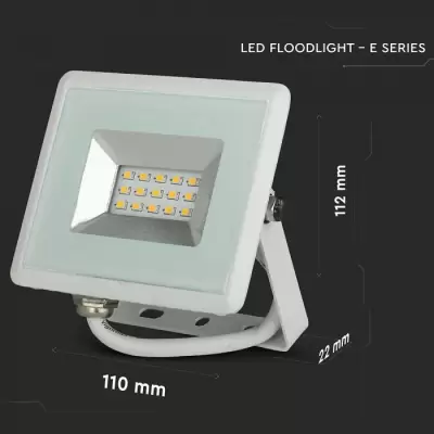 Proiector LED E-Series 10W corp alb Alb cald 