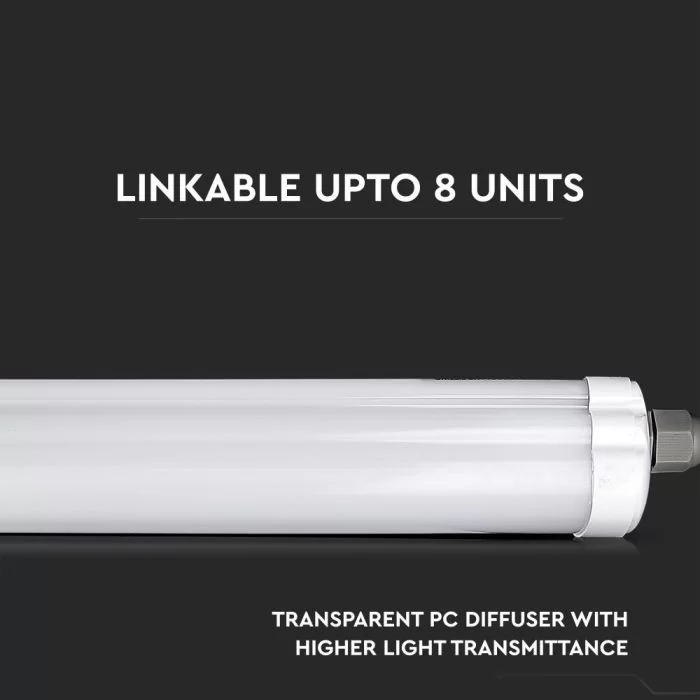Lampa LED impermeabil Seria G-Economic 1200mm 36W 120lm/ W alb natural