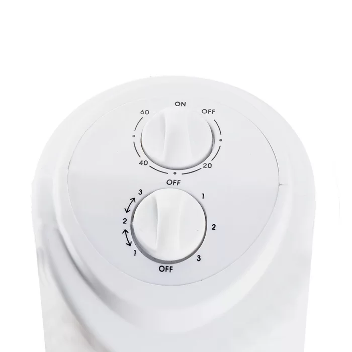 Ventilator vertical LED 45W cu functie oscilare si timer
