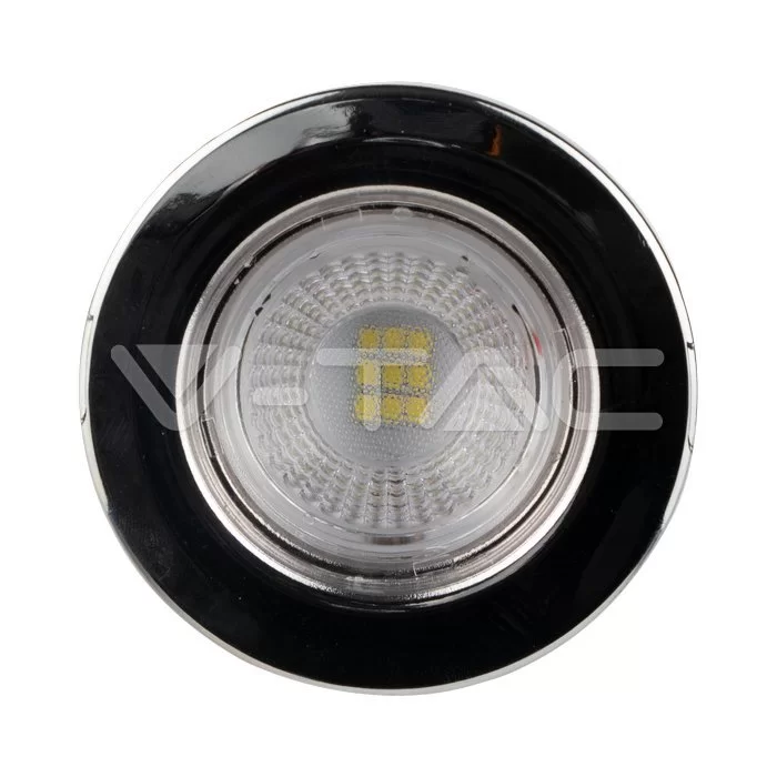 Spot LED 5W IP65 protectie foc corp crom dimabil alb natural