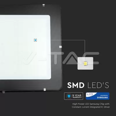 Proiector LED 1000W corp negru SMD Chip Samsung Alb natural 120lm/W
