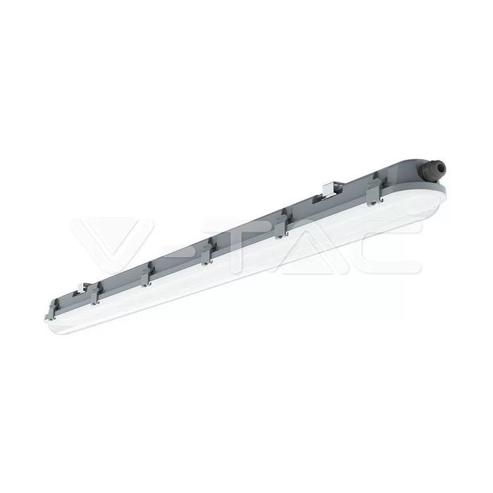 Lampa LED impermeabil Seria M 1500mm 48W alb rece mat 120LM/W