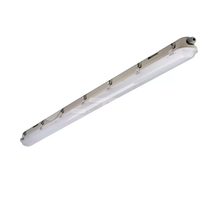 Lampa LED impermeabil Seria M 1500mm 48W alb natural transparent SS clip 120LM/W