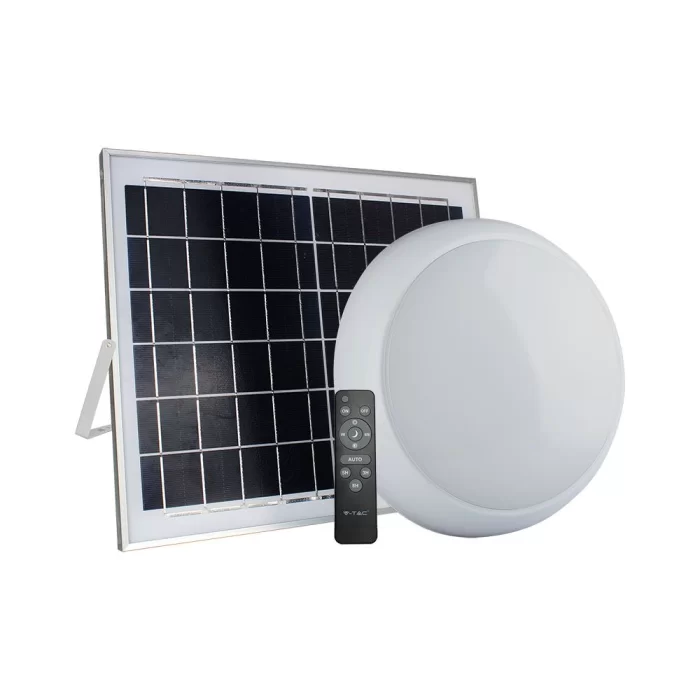 Plafoniera LED 15W solara cu senzor IP65 3in1