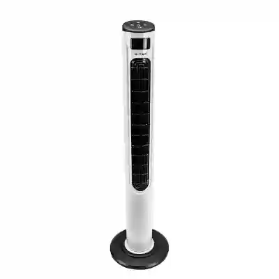Ventilator vertical LED 55W cu display temperatura compatibil Amazon & Google Home