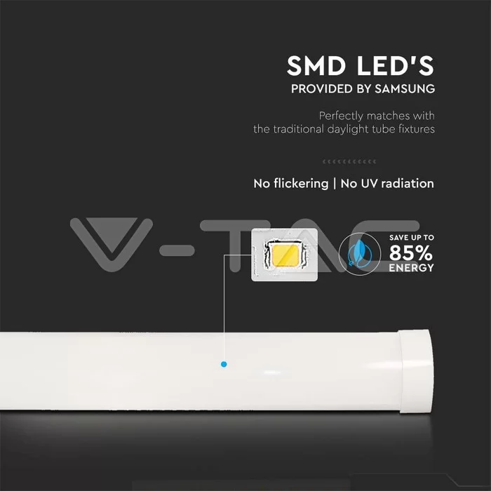 Lampa LED chip Samsung 20W 60cm Alb cald