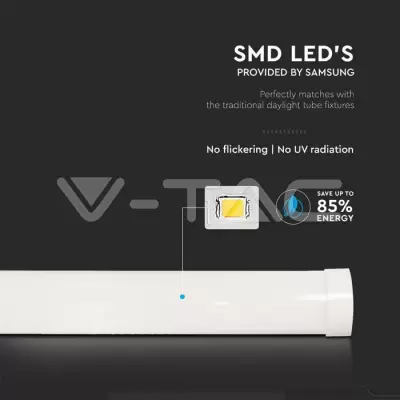 Lampa LED chip Samsung 50W 150cm Alb rece