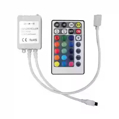 Controller Infrarosu pentru banda LED RGB+3in1CCT cu Telecomanda 28 Taste