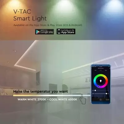 Controller WIFI Smart pentru banda LED 3in1CCT cu Telecomanda 24 Taste