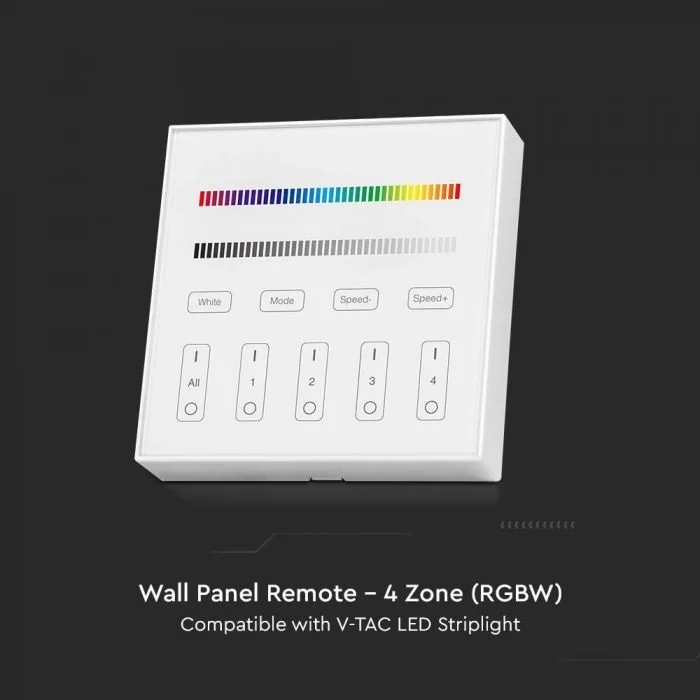 Controller radio RGB+W 4 zone