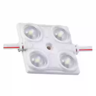 Modul 4 LED-uri SMD2835 1.44W alb cald IP68