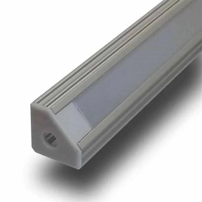 Profil aluminiu cornier mat 2m- set 2 buc