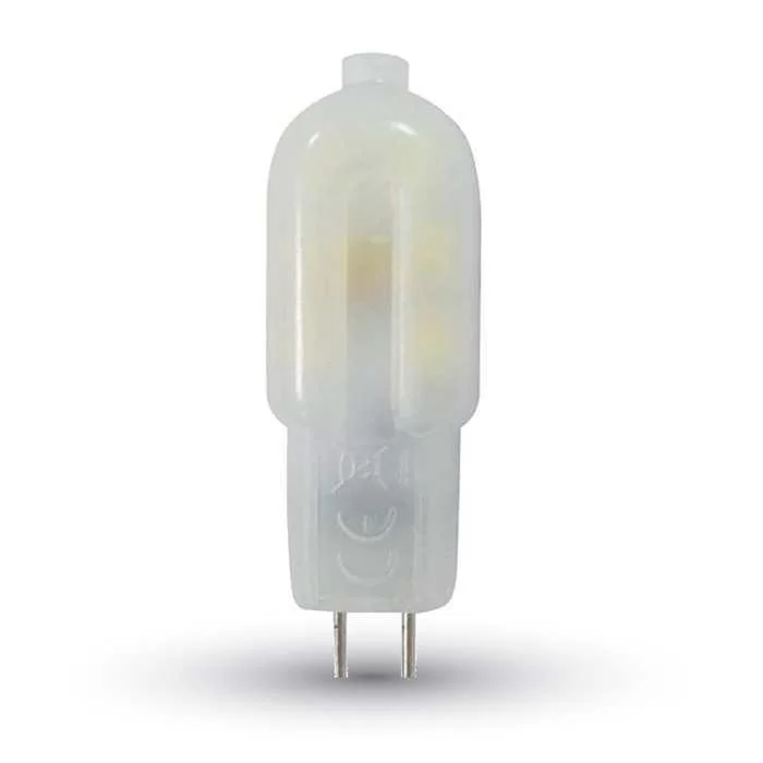 Bec spot LED 1.5W 12V G4 Plastic Alb cald 