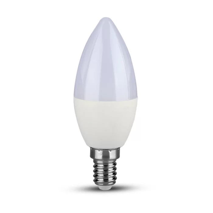 Bec LED 4.5W E14 tip lumanare Alb natural - cutie 3 buc