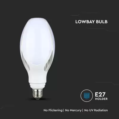 Bec LED chip Samsung  36W E27 lowbay alb natural