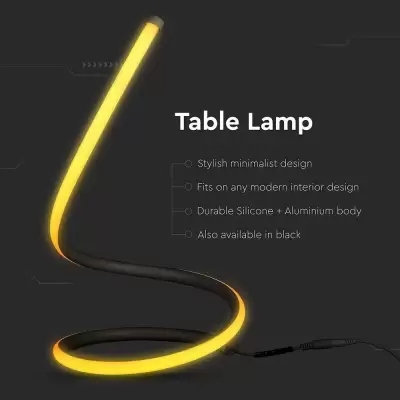 Lampa birou LED Designer 20W intrerupator negru 3000K