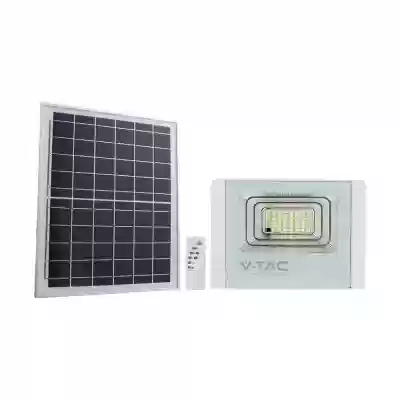 Proiector 20W LED Solar 4000K corp alb