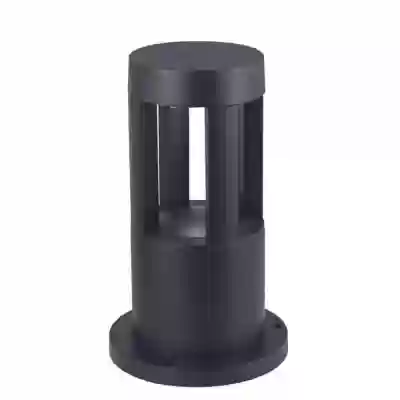 Lampa de gradina 10W corp negru Alb rece H25 cm