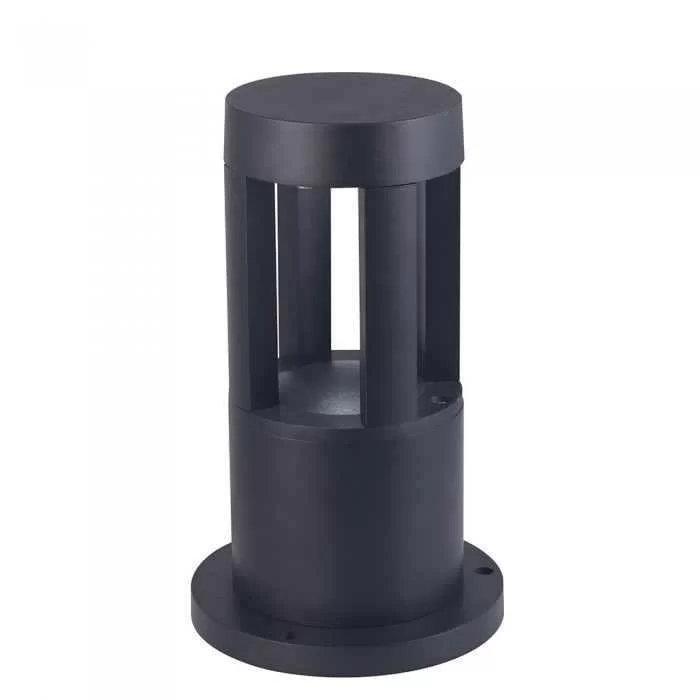 Lampa de gradina 10W corp negru Alb cald H25 cm