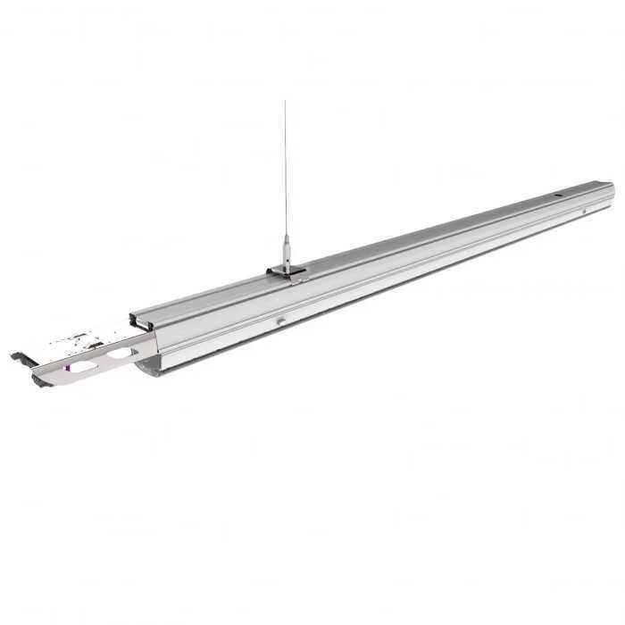 Lampa LED Liniara 50W interconectabila Alb natural lentila dubla asimetrica