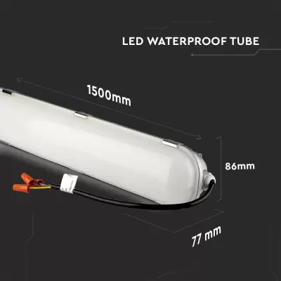 Lampa LED impermeabila chip Samsung 70W 150cm Alb natural 120 lm/w