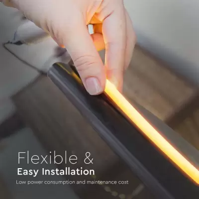 Neon Flex 24V 12W/m amber