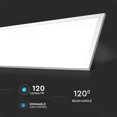 Panou LED 29W 1200x300 mm Alb natural - driver inclus - High lumen