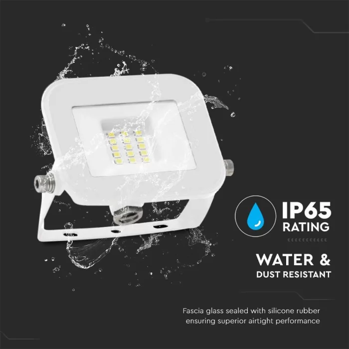Proiector LED 10W corp alb SMD Chip Samsung PRO-S Alb natural