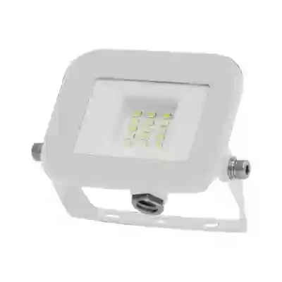 Proiector LED 10W corp alb SMD Chip Samsung PRO-S Alb rece