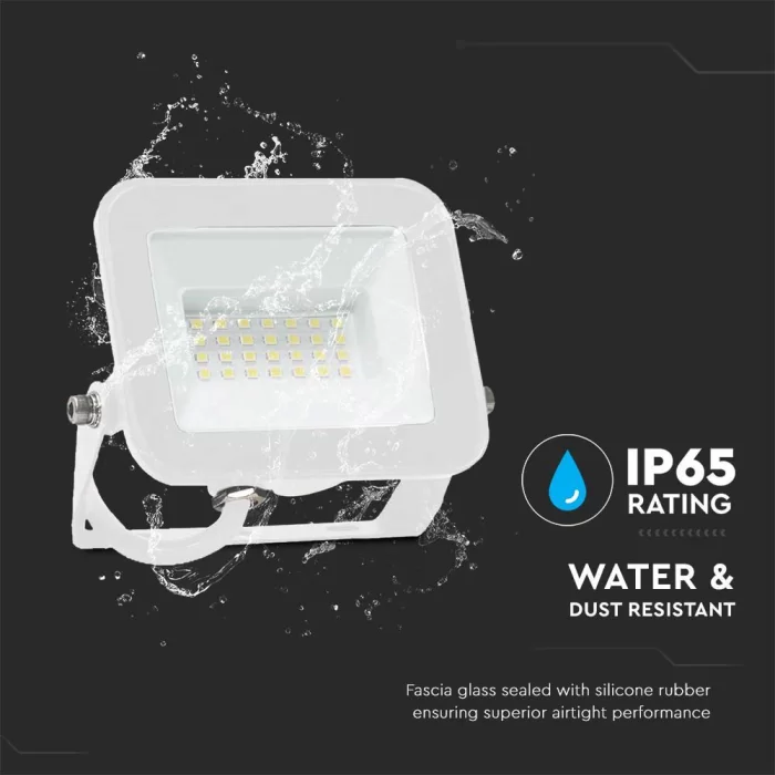 Proiector LED 30W corp alb SMD Chip Samsung PRO-S Alb rece