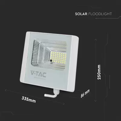 Proiector 35W LED Solar 6400K corp alb