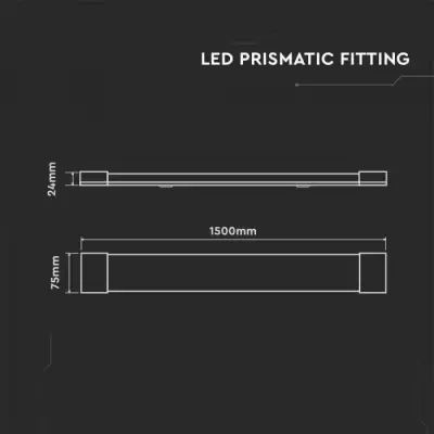 Lampa LED chip Samsung 50W 150cm Alb rece