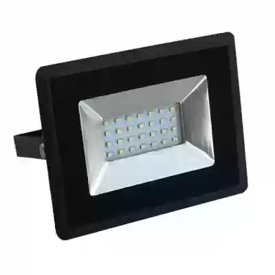 Proiector LED E-Series 20W corp negru Alb rece