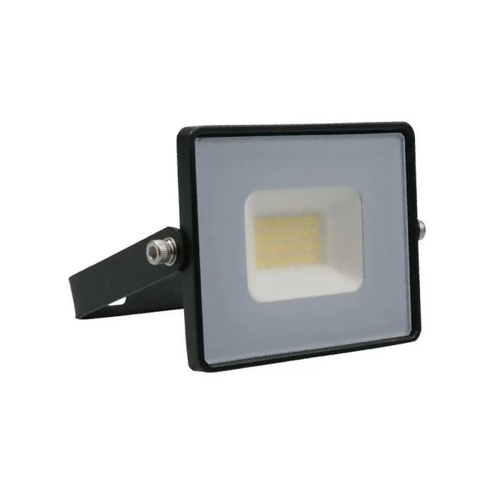 Proiector LED E-Series 20W corp negru Alb cald 