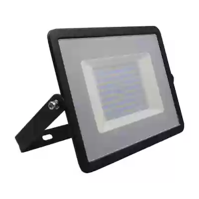 Proiector LED E-Series 100W corp negru Alb cald