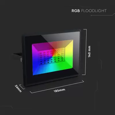 Proiector LED RGB 30W cu telecomanda IR