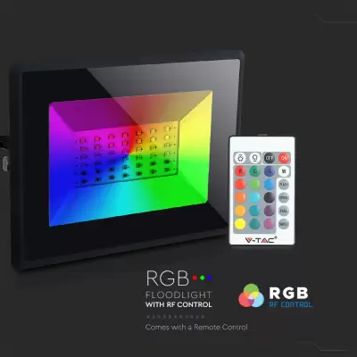Proiector LED RGB 30W cu telecomanda IR