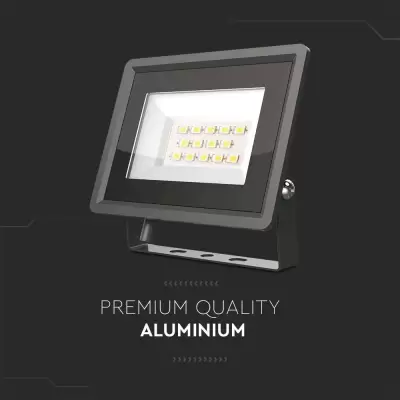 Proiector LED F-Series 20W corp negru Alb rece