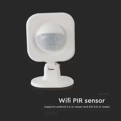 Senzor PIR Wifi alb