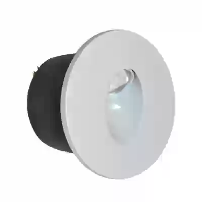 Spot LED 3W de treapta rotund alb cald