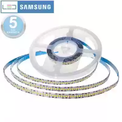 Banda LED chip Samsung 2835 240 led/m 24V IP20 Alb natural