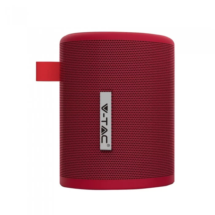 Boxă Portabilă cu Bluetooth Micro USB cablu Baterie 1500mah Roșie