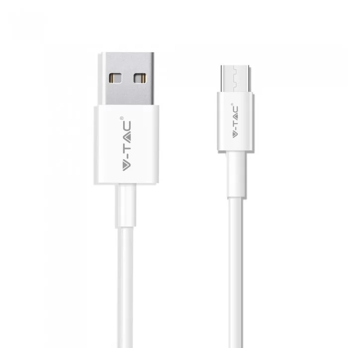 Cablu 1 M type C USB alb - perlat
