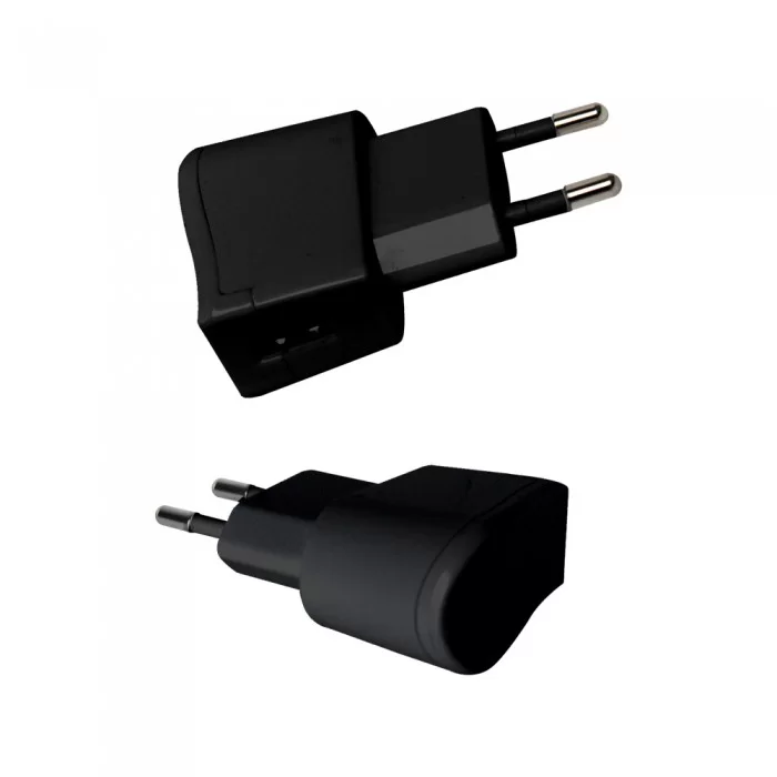 Adaptor USB calatorie negru blister 2 buc