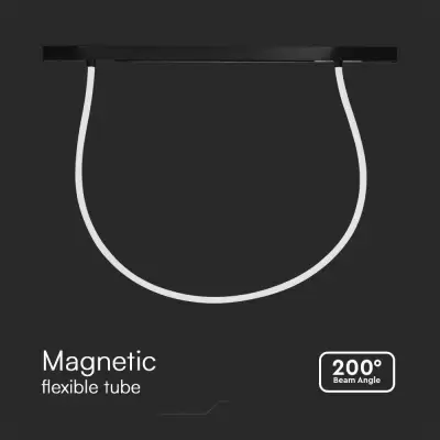 Tub flexibil LED magnetic pe sina 23W 2m 4000K