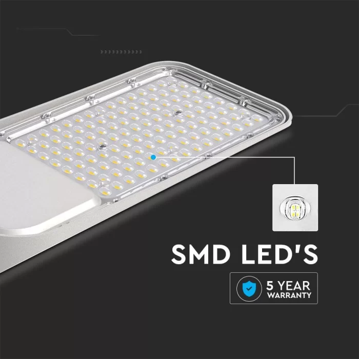 Proiector stradal LED chip Samsung 150W cu senzor 4000K 120lm/w